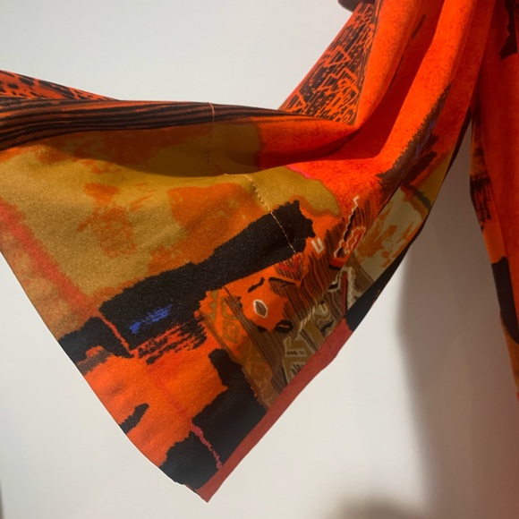 Vintage wrap dress with empire waist. - Picture 2 of 5